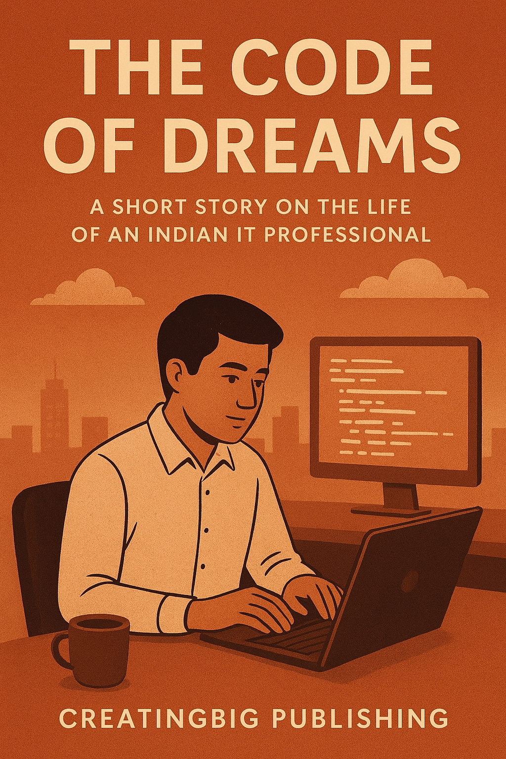 Image of a boy writing code